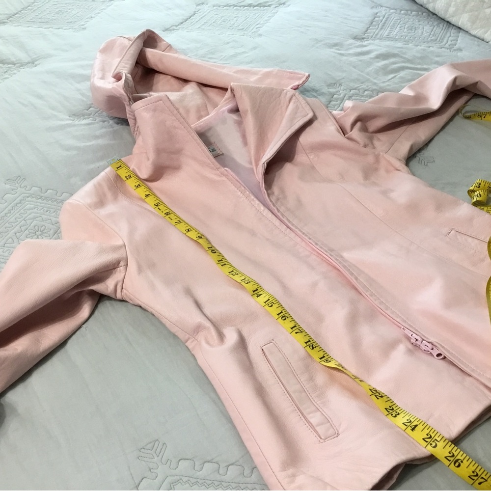 Vera Pelle Italian Leather Jacket M - Picture 10 of 13